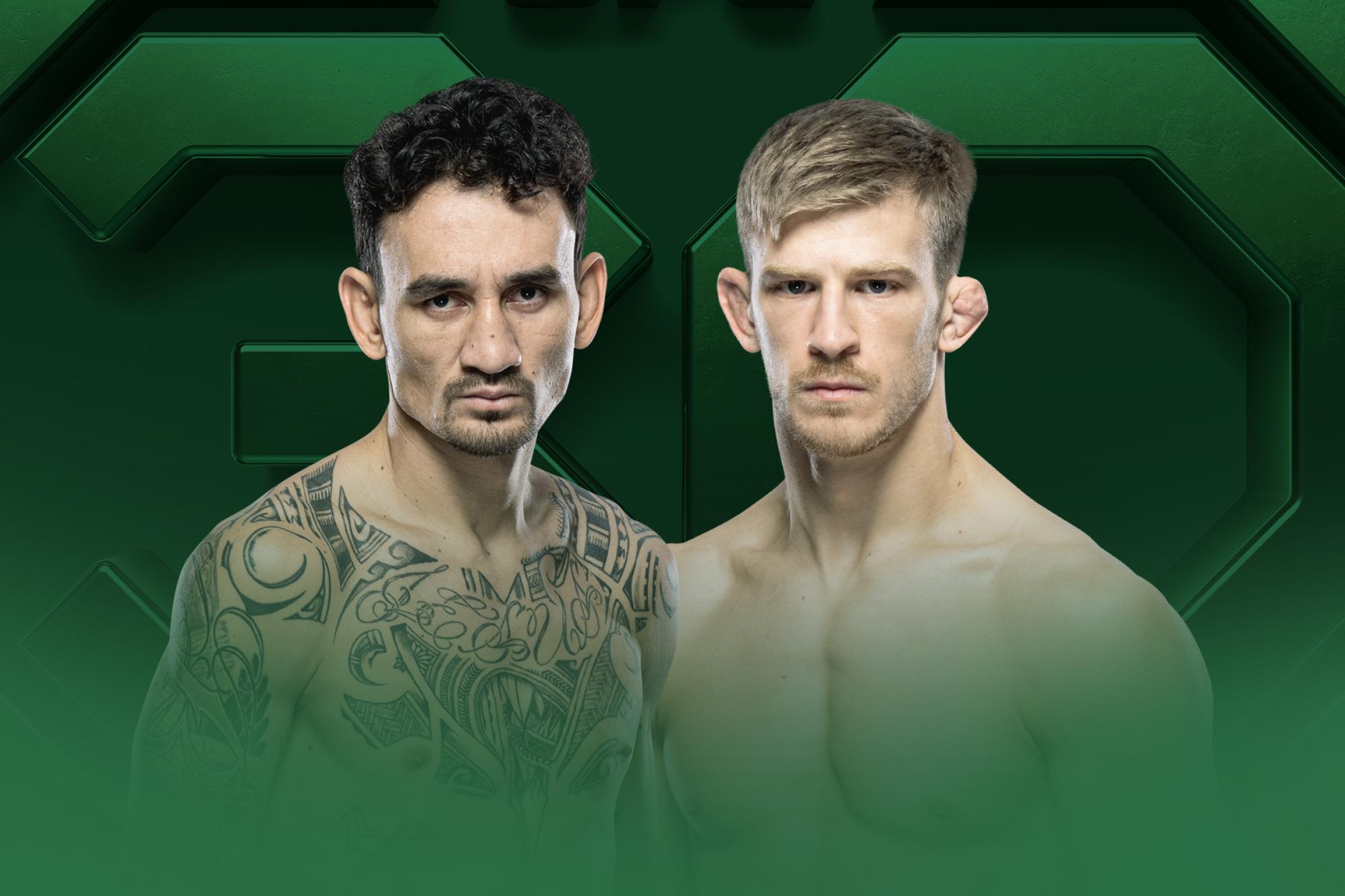 British Featherweight Arnold Allen vs Former Champion Max Holloway