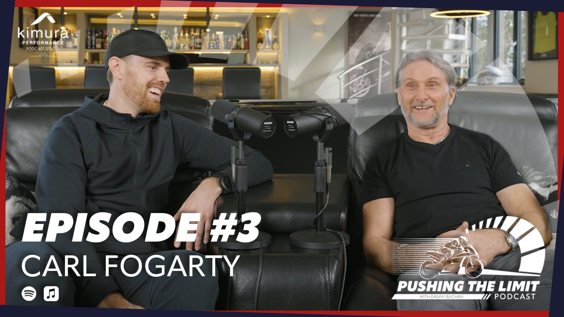 Episode #3 of Pushing The Limit Podcast with guest Carl Fogarty takes you on a journey down memory lane with 4-time World Superbike Champion