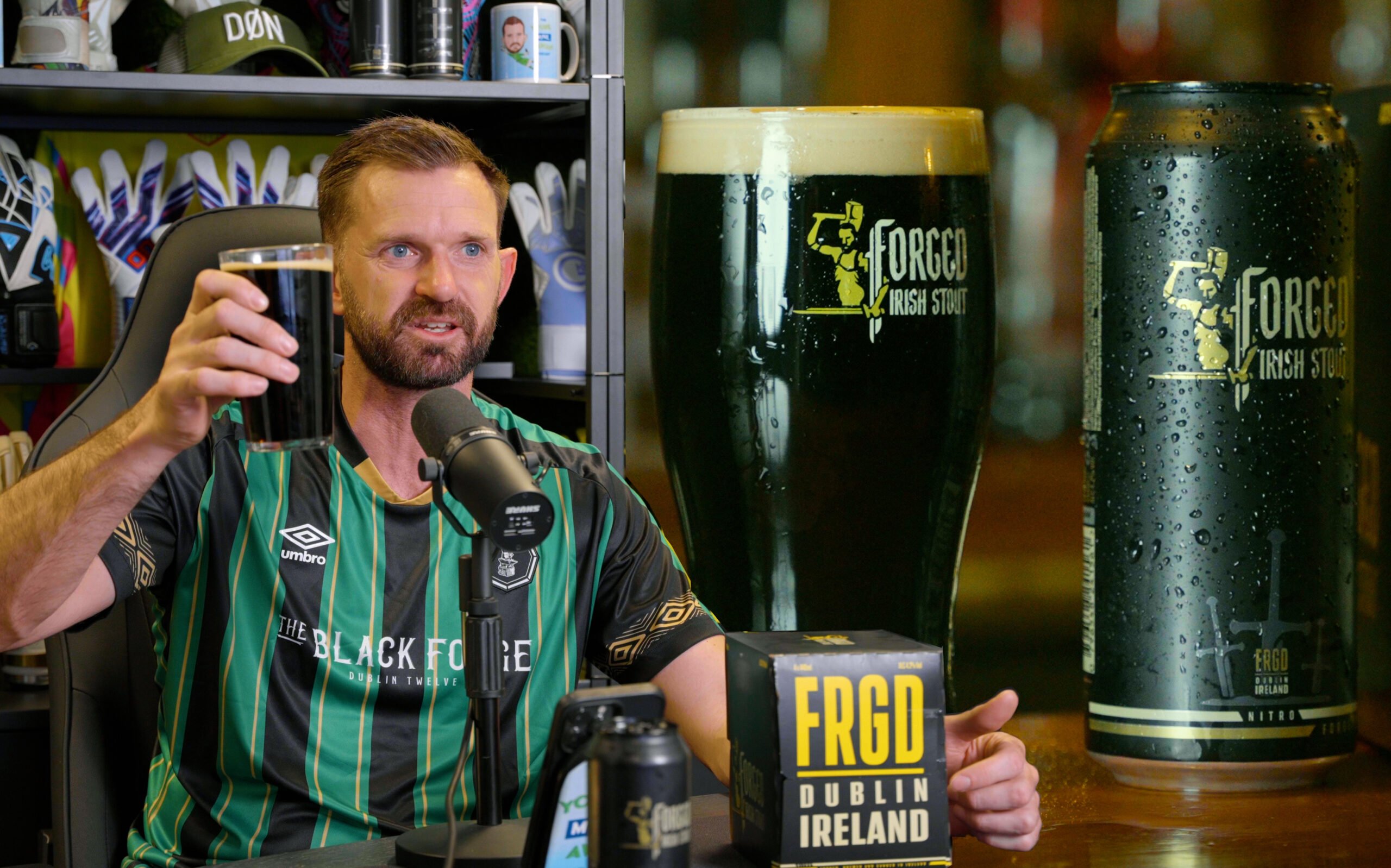 Yours, Mine, Away! Podcast Teams Up with Conor McGregor’s Forged Irish Stout