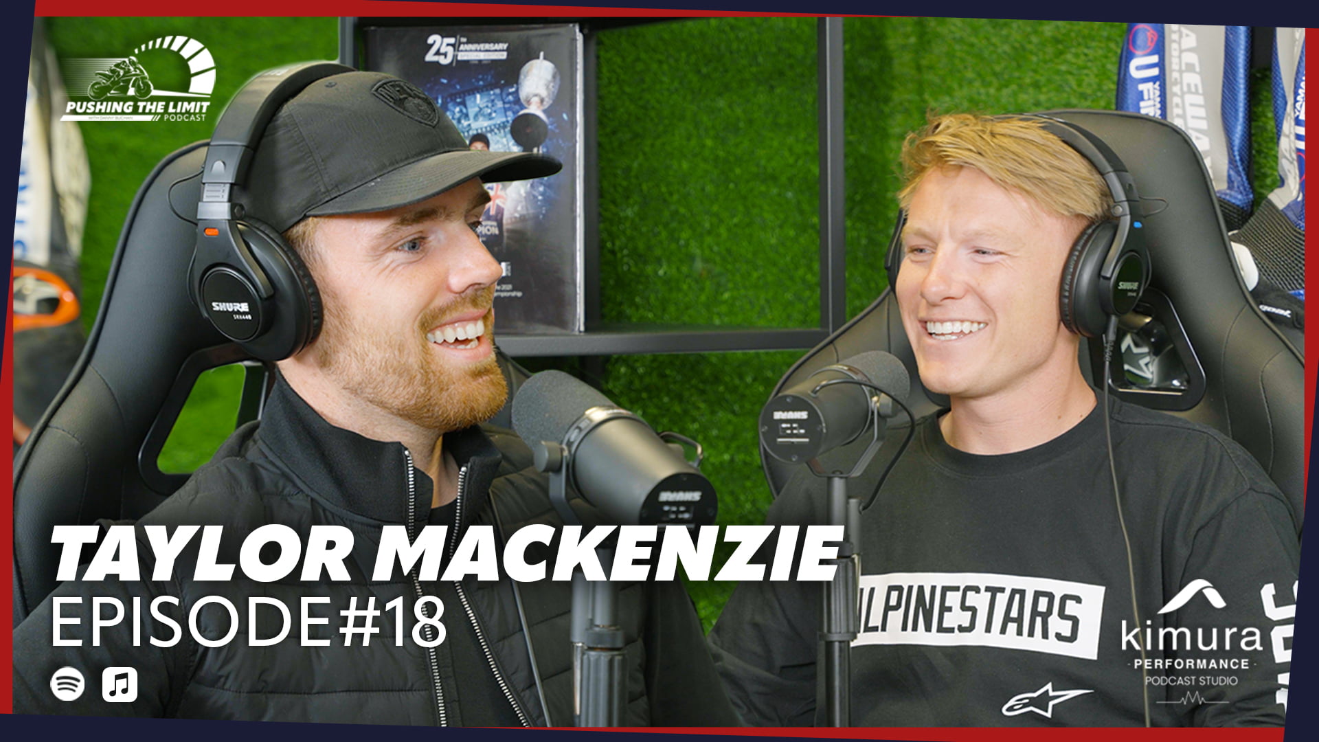 Pushing The Limit Podcast Episode #18 with motorcycle Icon Taylor Mackenzie