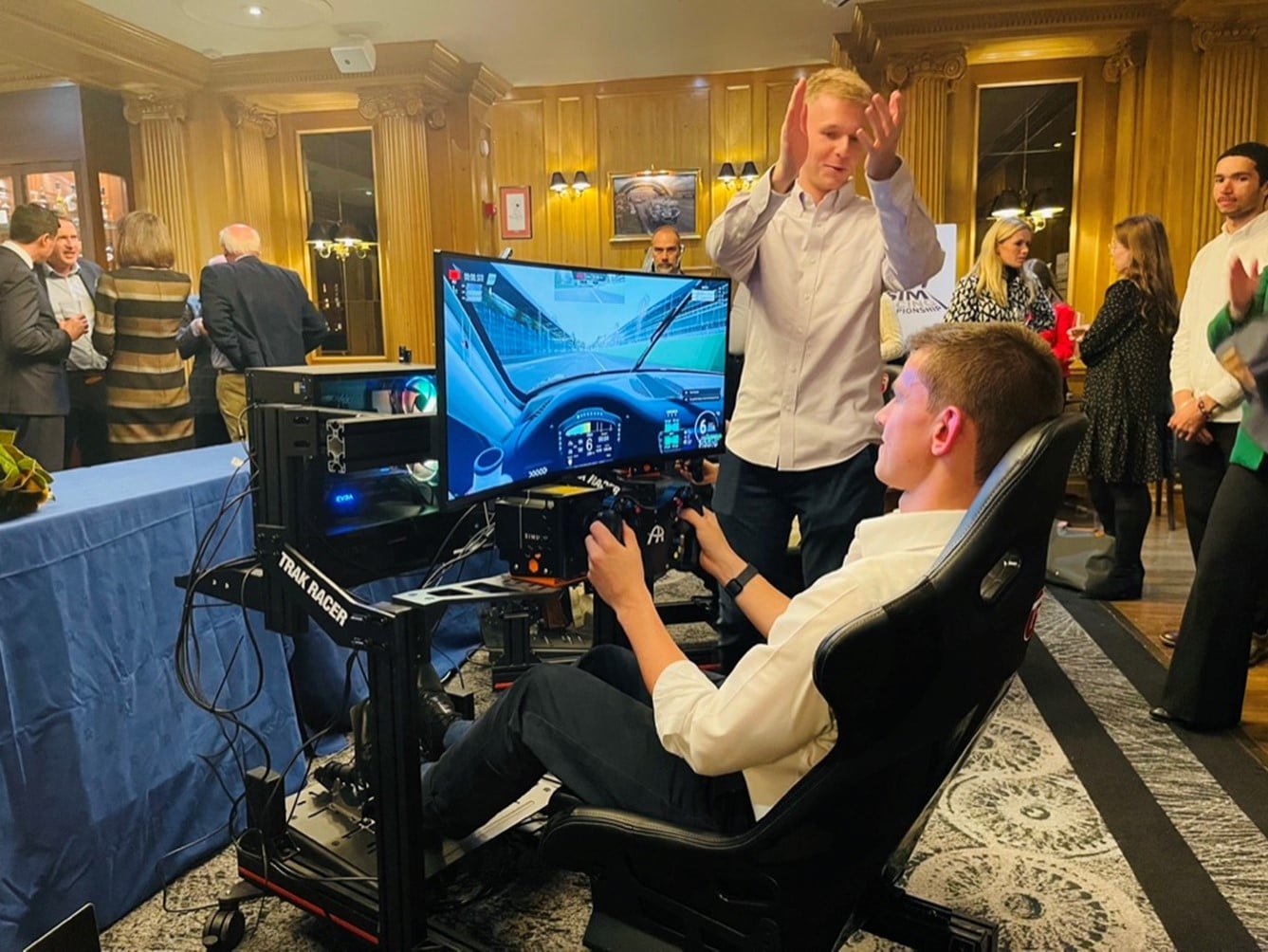 Dramatic Sim Racing Final At The Royal Automobile Club