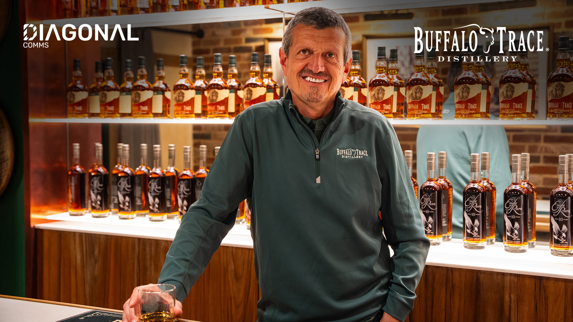 Diagonal Comms: Buffalo Trace Campaign Launch with Special Guest Guenther Steiner